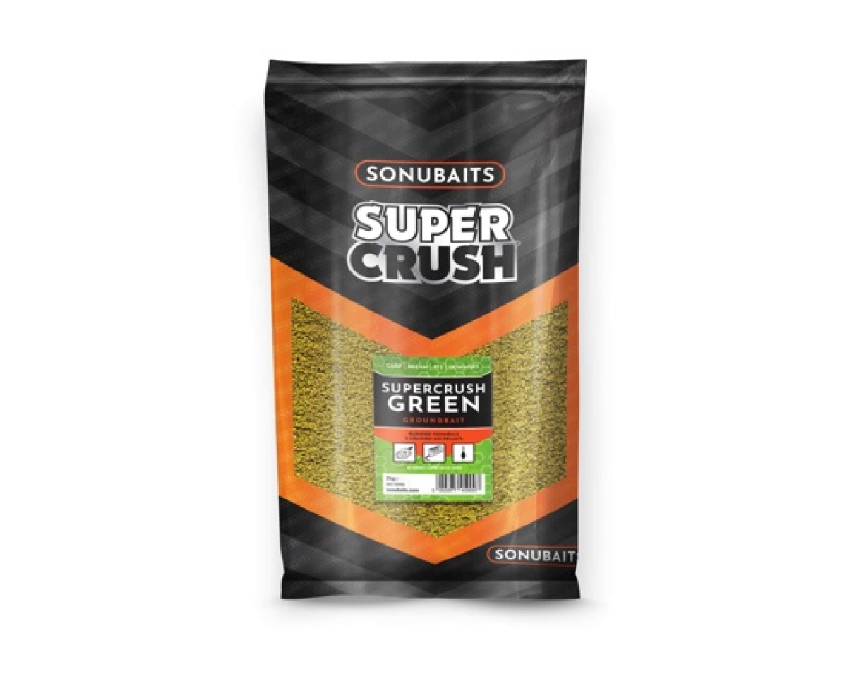 Sonubaits Supercrush Groundbait - Supercrush Greenambalaj 2kg - MPN: S1770006 - EAN: 5056317708790