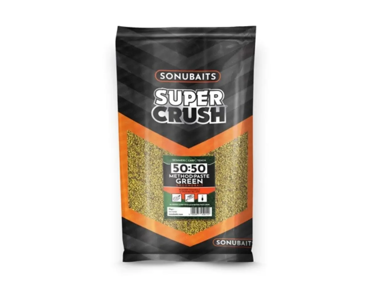 Sonubaits 50:50 Method & Paste Greenembalaje 2kg - MPN: S1770008 - EAN: 5056317708813
