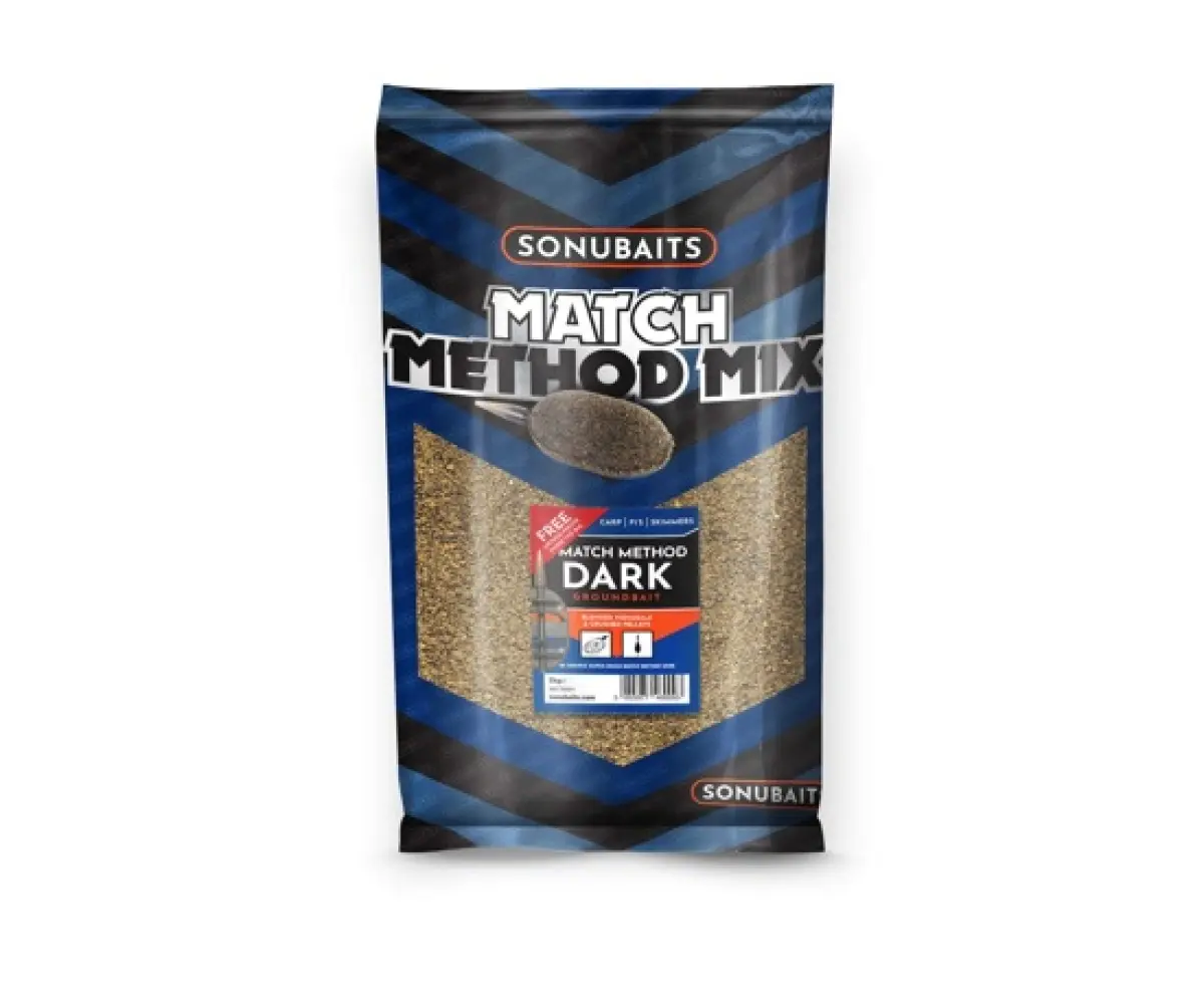 Sonubaits Match Method Mix Darkemballage 2kg - MPN: S1770021 - EAN: 5056317708943