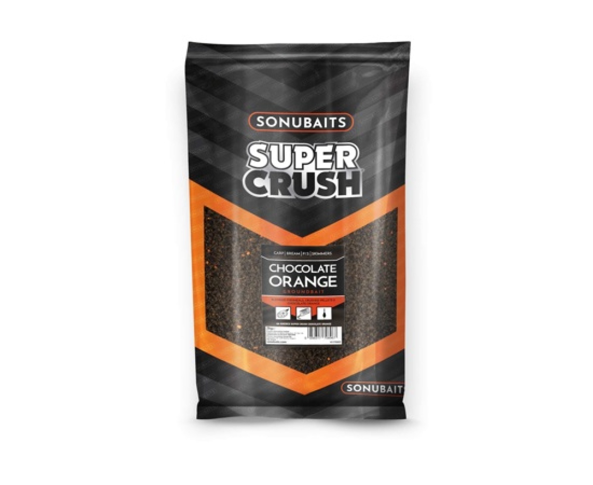 Sonubaits Supercrush Groundbait - Chocolate Orange Method Mixambalaj 2kg - MPN: S1770023 - EAN: 5056317708967