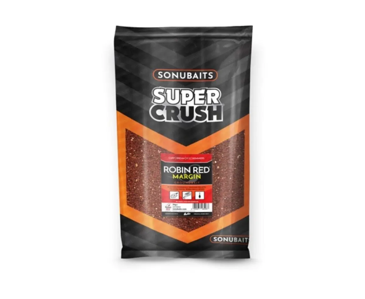 Sonubaits Supercrush Groundbait - Robin Red Margin Mixpackaging 2kg - MPN: S1770034 - EAN: 5056317709070