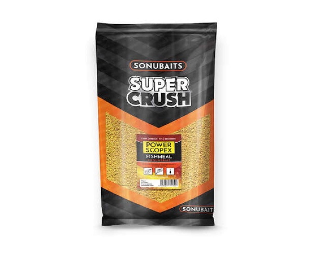 Sonubaits Supercrush Groundbait - Power Scopexambalaj 2kg - MPN: S1770041 - EAN: 5056317711622