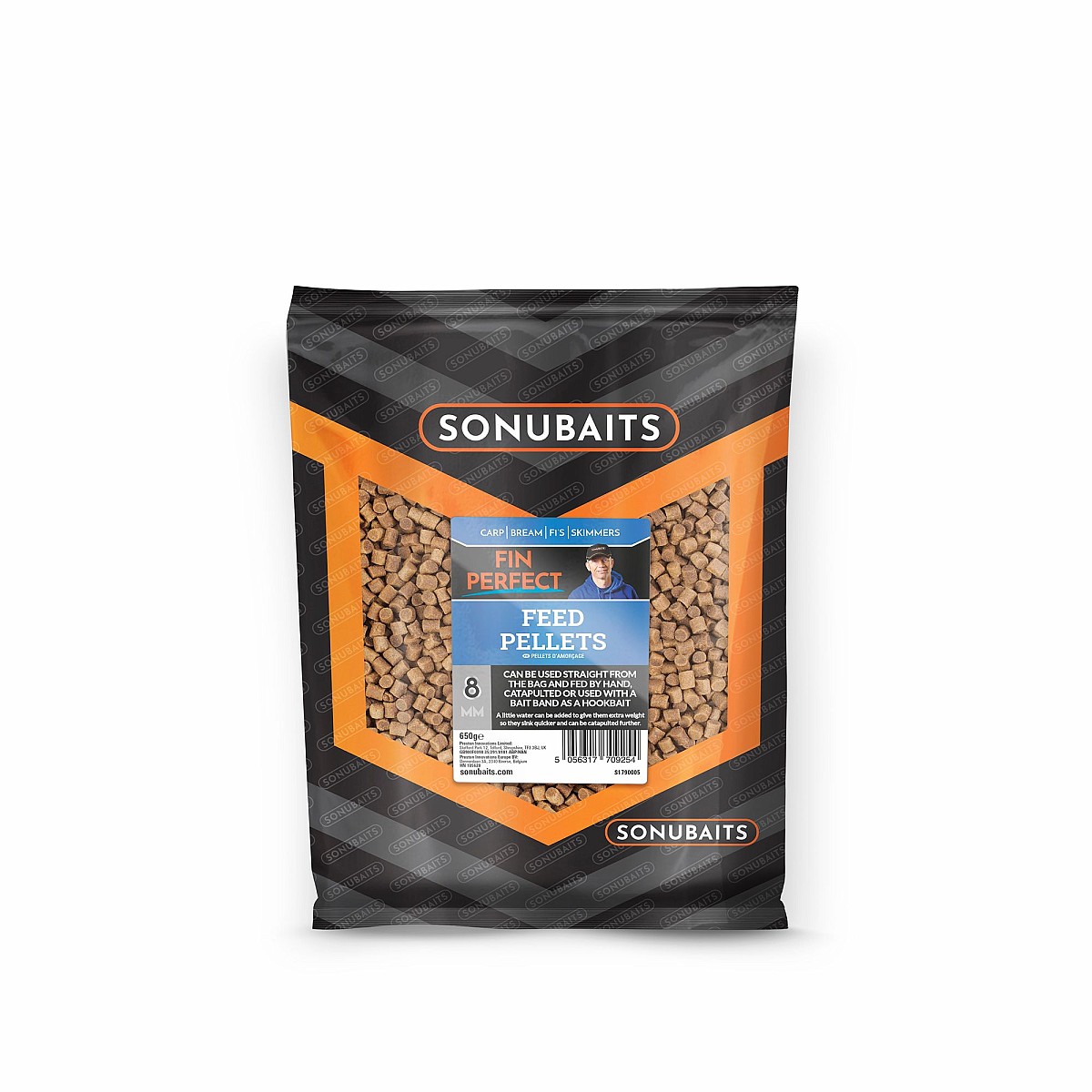Sonubaits Fin Perfect Feed Pelletsambalaj 8mm / 650g - MPN: S1790005 - EAN: 5056317709254