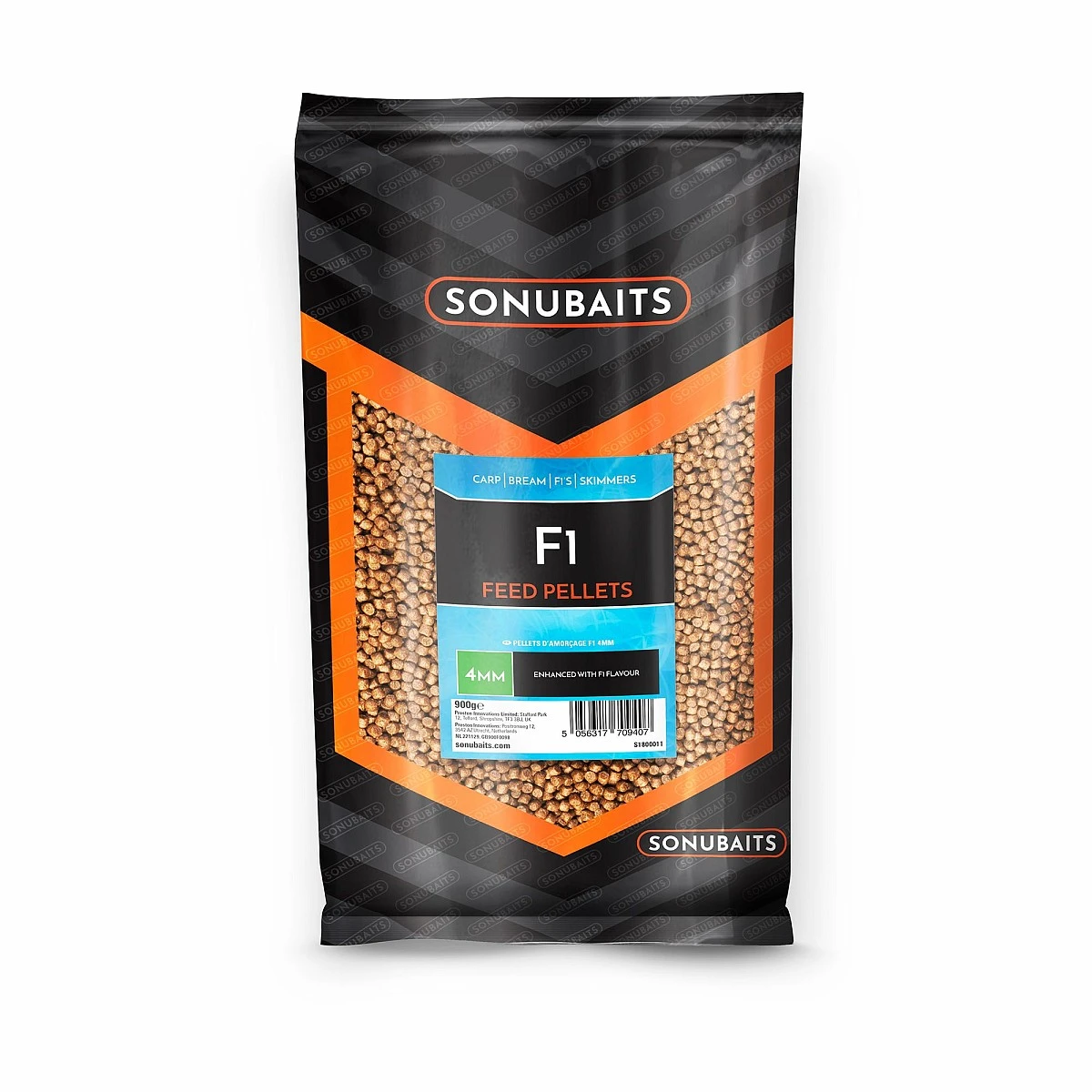 Sonubaits F1 Feed Pelletambalaj 4mm / 900g - MPN: S1800011 - EAN: 5056317709407