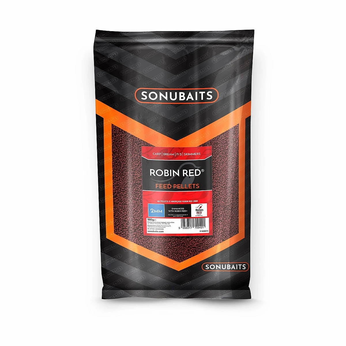 Sonubaits Robin Red Feed Pellettamaño 2mm / 900g - MPN: S1800015 - EAN: 5056317709421