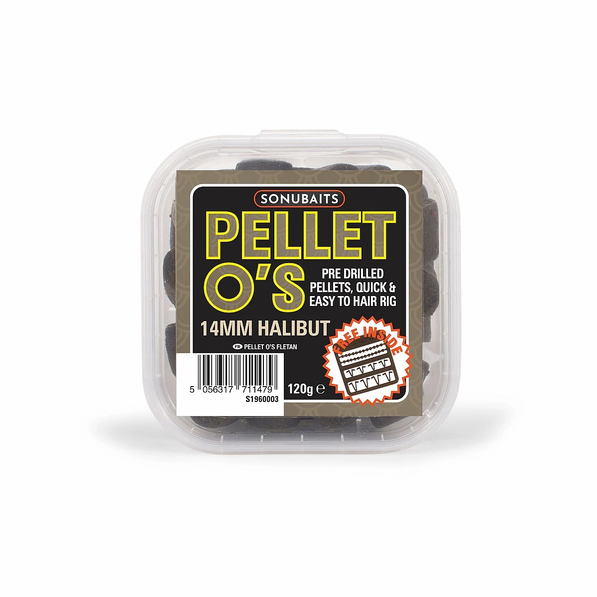 Sonubaits Pellet O'S - Halibutmărimea 14mm - MPN: S1960003 - EAN: 5056317711479
