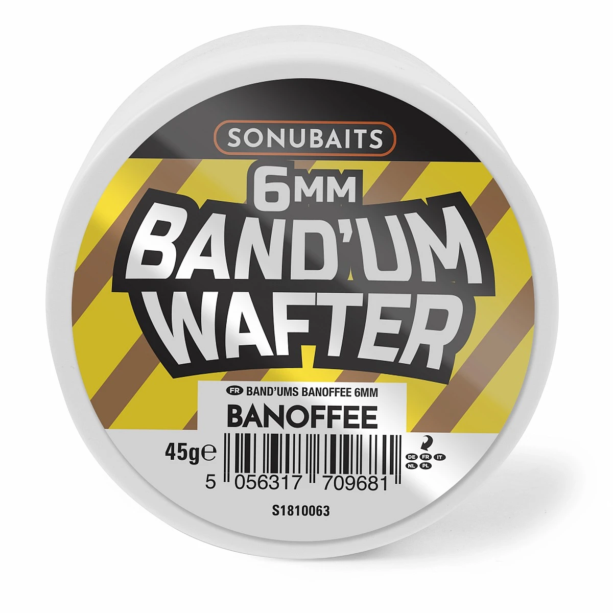 Sonubaits Bandum Wafters - Banoffeemărimea 6mm - MPN: S1810063 - EAN: 5056317709681