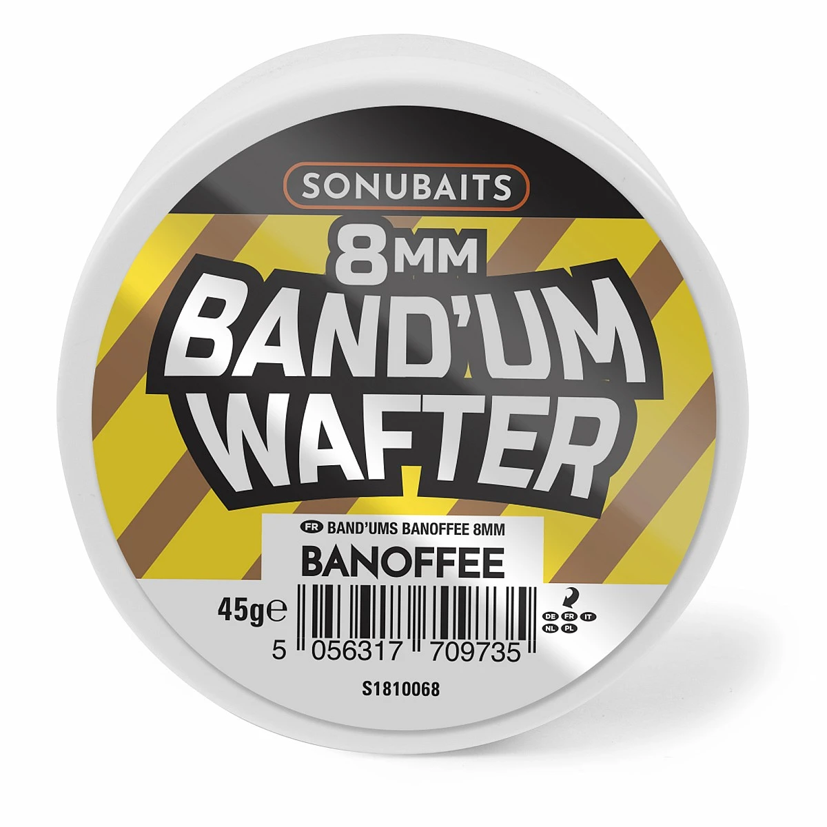 Sonubaits Bandum Wafters - Banoffeemărimea 8mm - MPN: S1810068 - EAN: 5056317709735