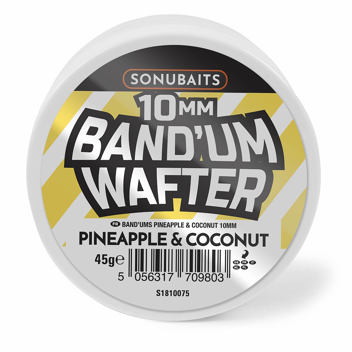Sonubaits Bandum Wafters - Pineapple & Coconuttamaño 10mm - MPN: S1810075 - EAN: 5056317709803