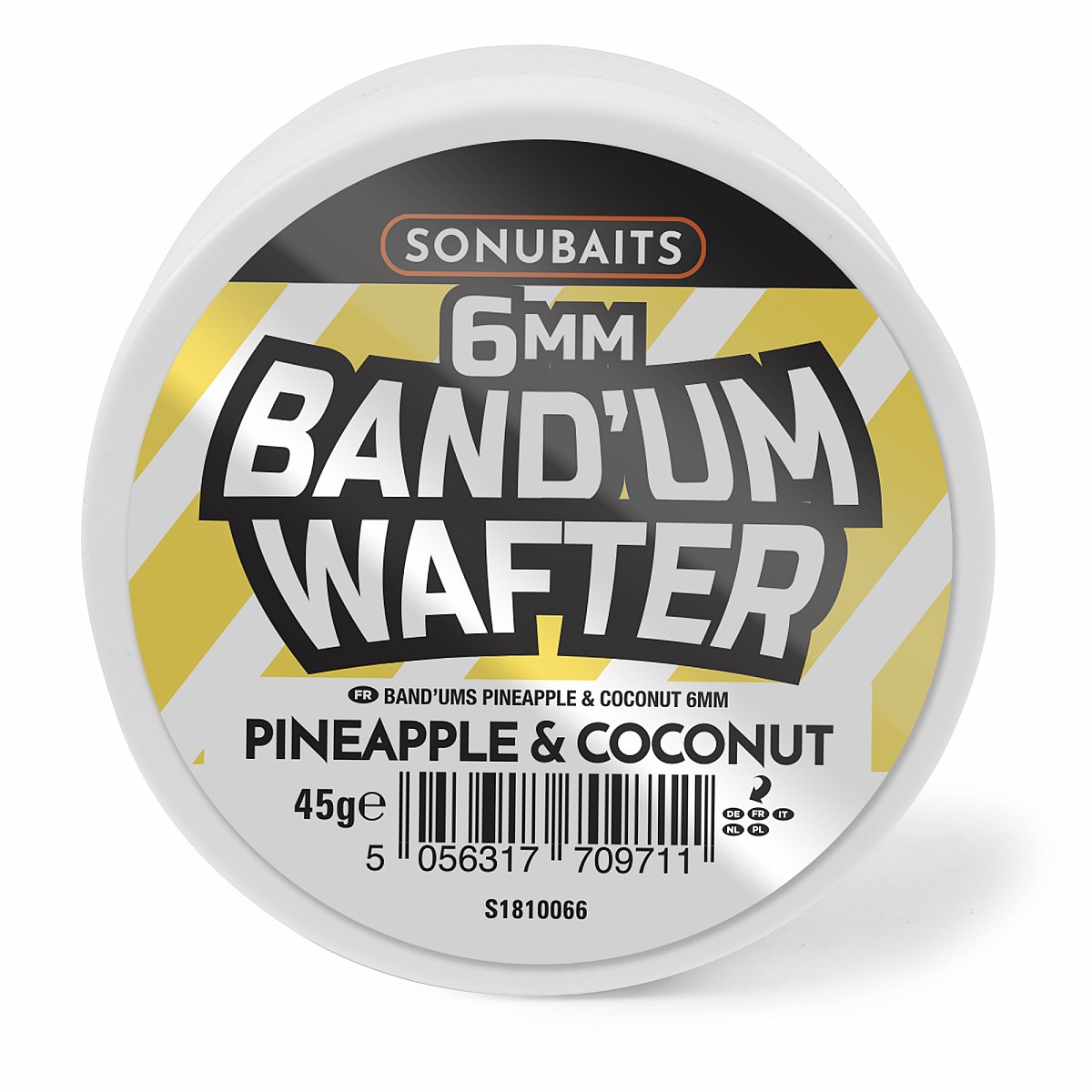 Sonubaits Bandum Wafters - Pineapple & Coconuttamaño 6mm - MPN: S1810066 - EAN: 5056317709711