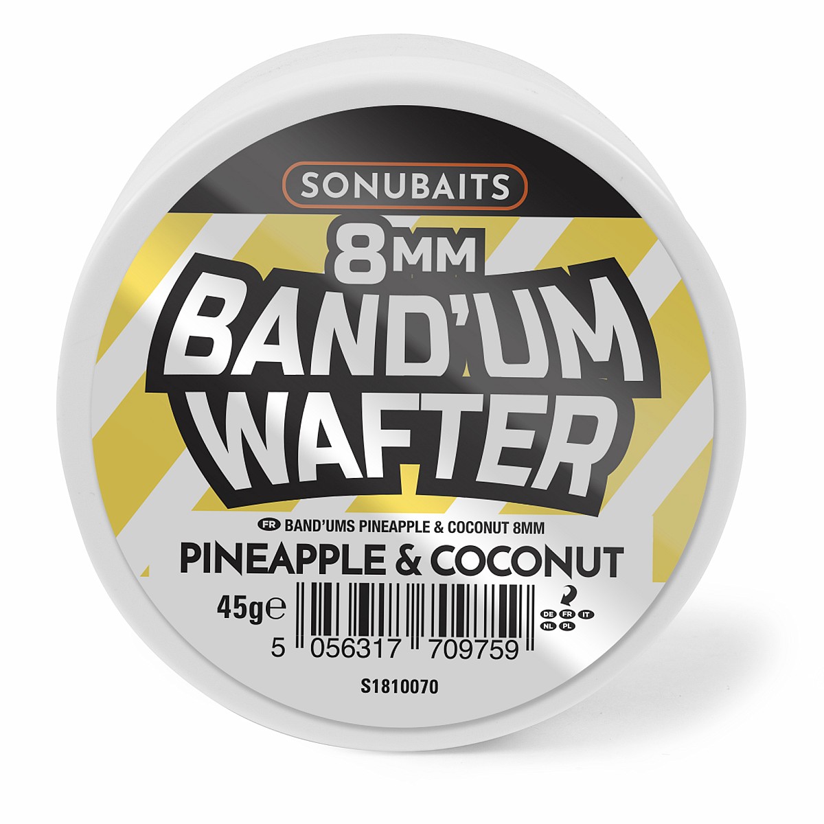 Sonubaits Bandum Wafters - Pineapple & Coconuttamaño 8mm - MPN: S1810070 - EAN: 5056317709759