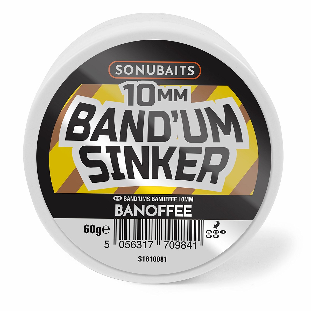 Sonubaits Band'um Sinker - Banoffeemărimea 10mm - MPN: S1810081 - EAN: 5056317709841