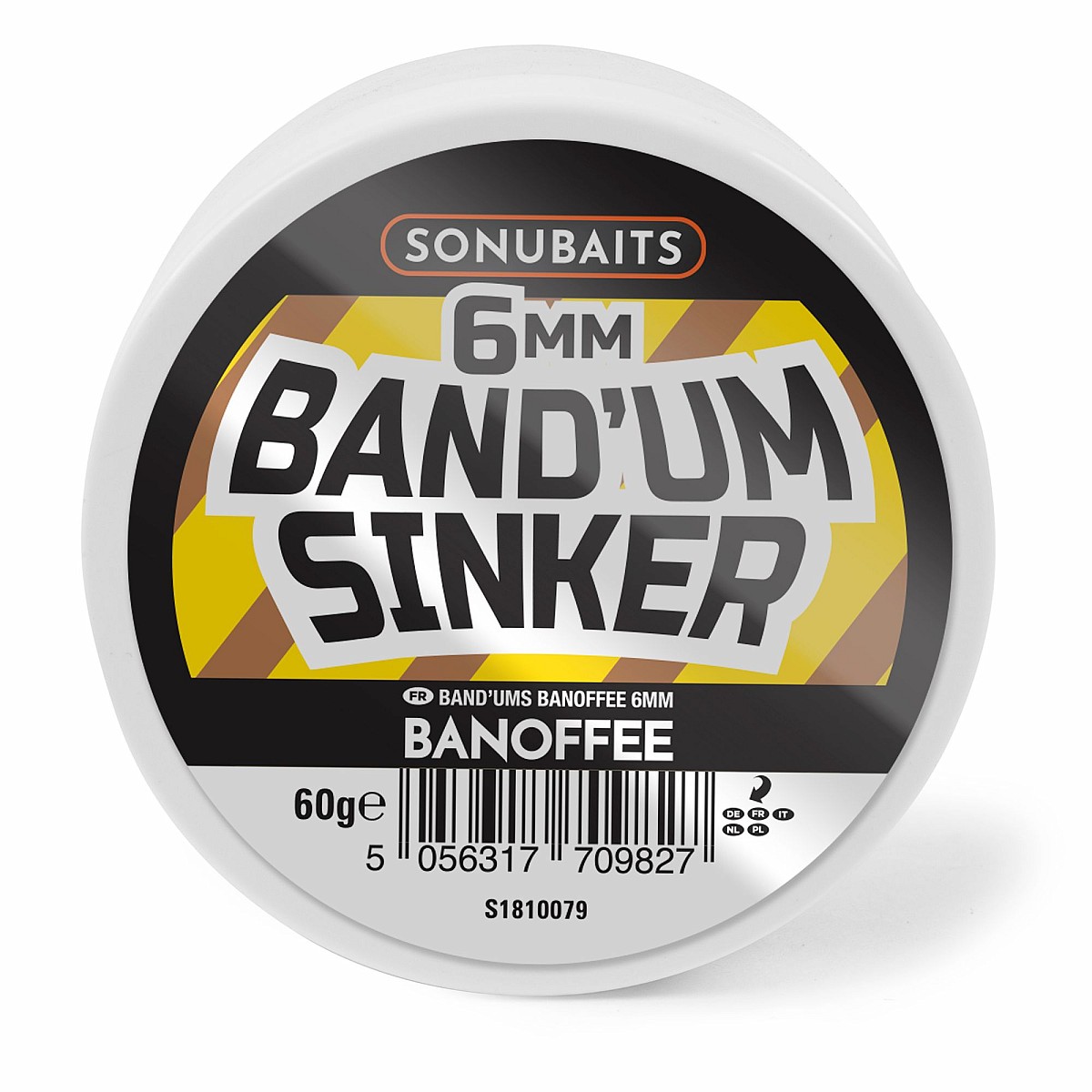 Sonubaits Band'um Sinker - Banoffeemărimea 6mm - MPN: S1810079 - EAN: 5056317709827
