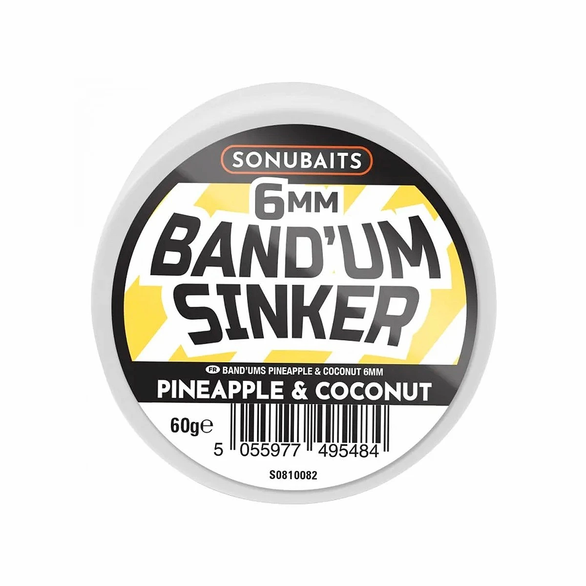 Sonubaits Band'um Sinker - Pineapple & Coconutmărimea 6mm - MPN: S1810082 - EAN: 5056317709858