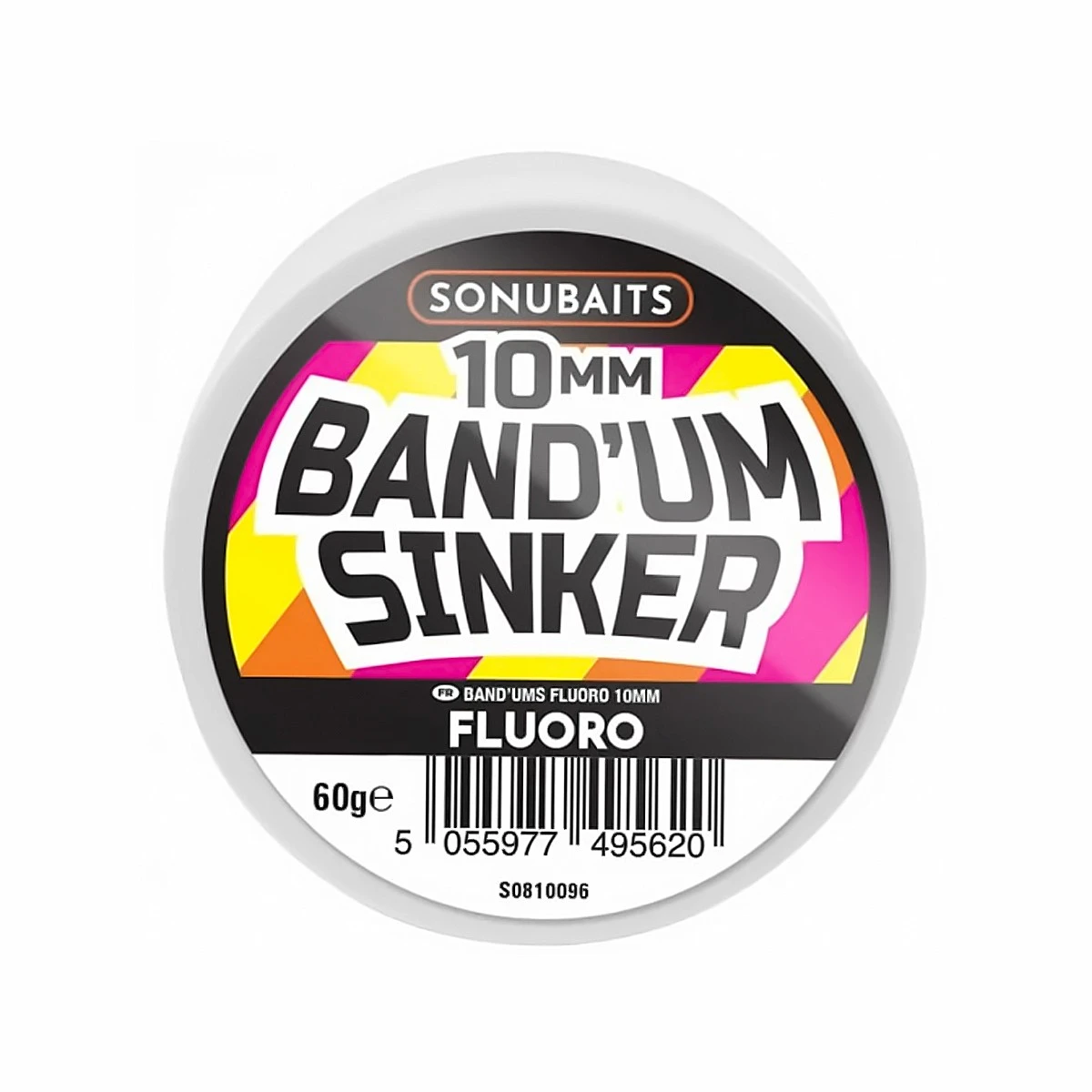 Sonubaits Band'um Sinker - Fluorotamaño 10mm - MPN: S1810096 - EAN: 5056317709995