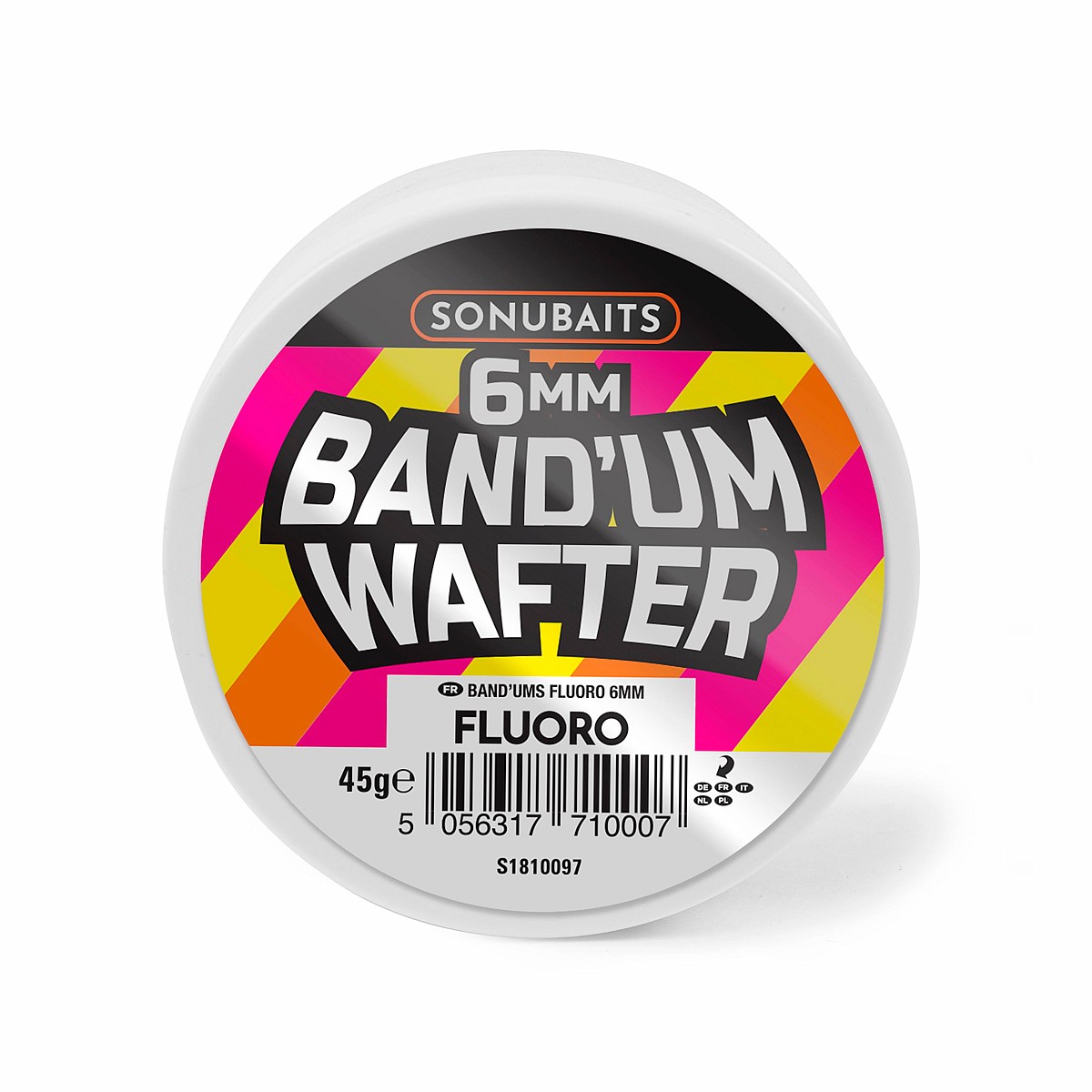 Sonubaits Bandum Wafters - Fluoro mărimea 6mm - MPN: S1810097 - EAN: 5056317710007