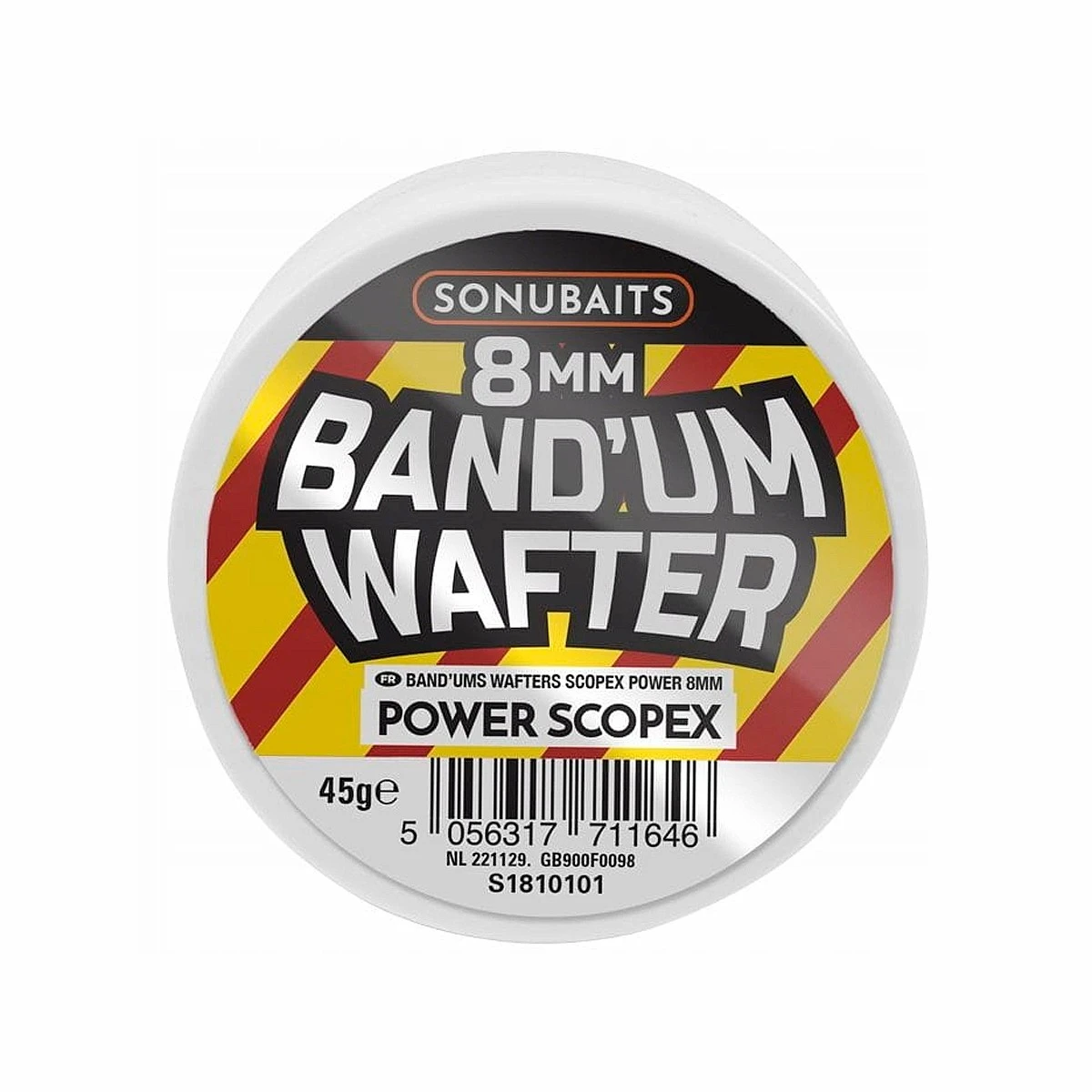Sonubaits Bandum Wafters - Power Scopexmărimea 8mm - MPN: S1810101 - EAN: 5056317711646