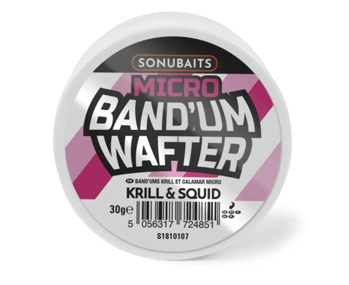 Sonubaits Micro Bandum Wafters - Krill & Squidmărimea Micro (4.5mm) - MPN: S1810107 - EAN: 5056317724851