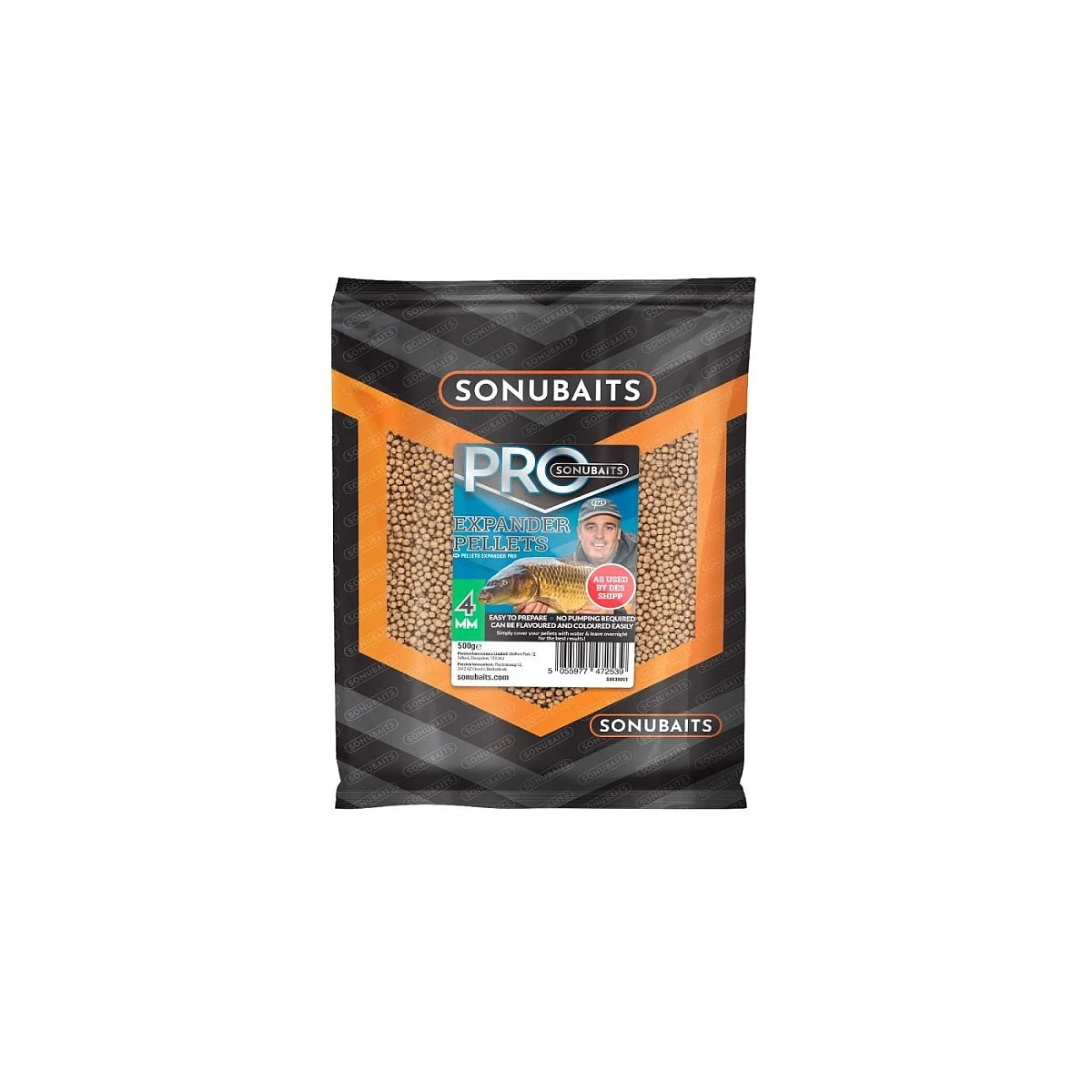 Sonubaits Pro Expander Pelletmărimea 4mm / 500g - MPN: S1830001 - EAN: 5056317710137