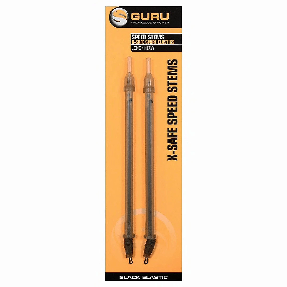 GURU X-Safe Quick Change Elastics - Long / Heavy Elastic (Black)lunghezza Elastico Lungo / Pesante (Nero) - MPN: GXQBL - EAN: 5060196185498