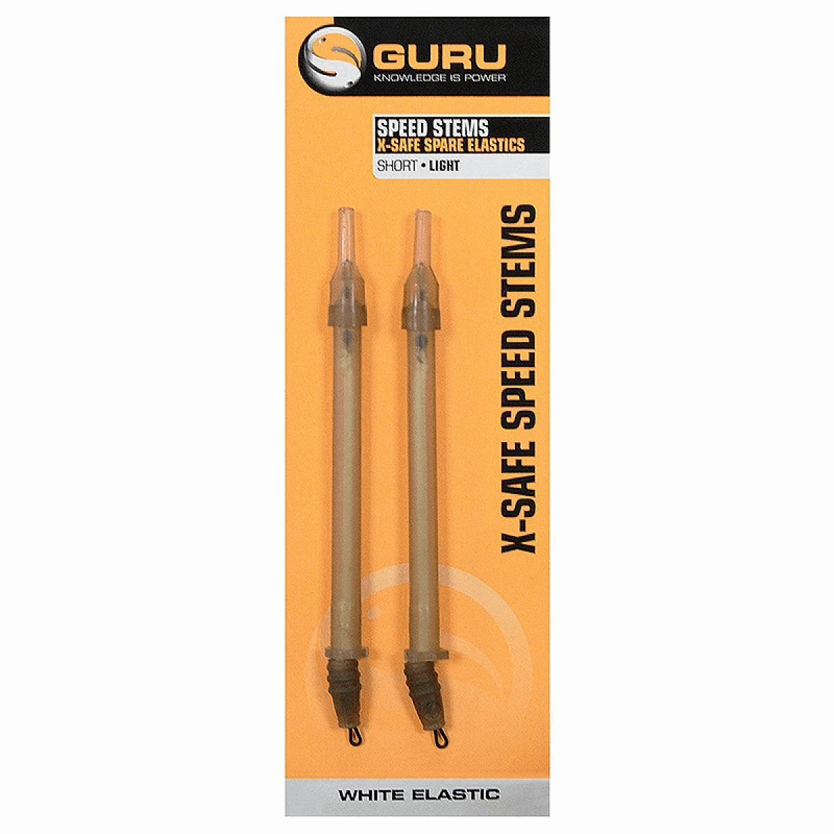 GURU X-Safe Quick Change Elastics - Short / Light Elastic (White)lungime Elastic Scurt / Ușor (Alb) - MPN: GXQWS - EAN: 5060196185511