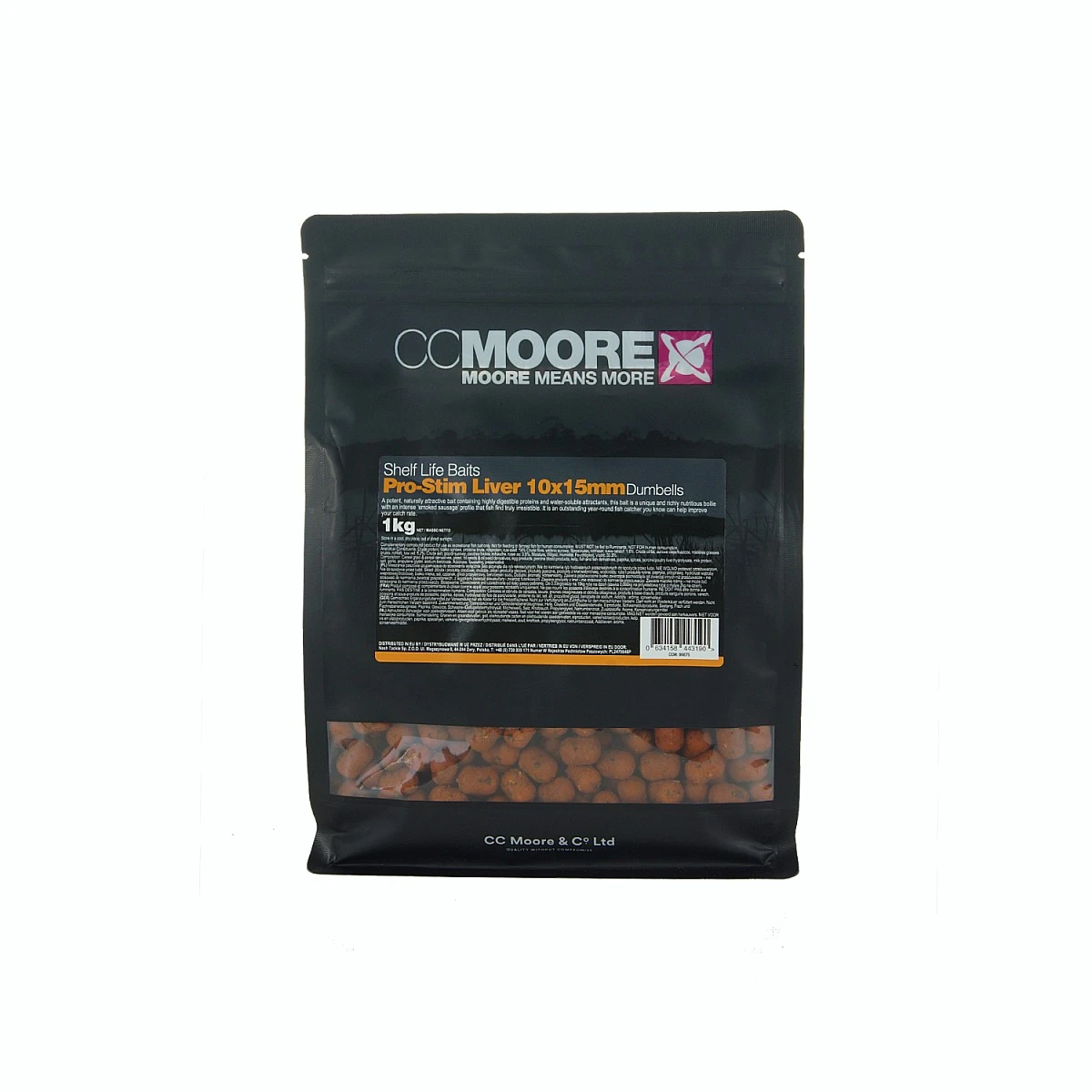 CCMoore Pro-Stim Liver Dumbells - 1kgрозмір 10x15mm/1kg - MPN: 90875 - EAN: 634158443190