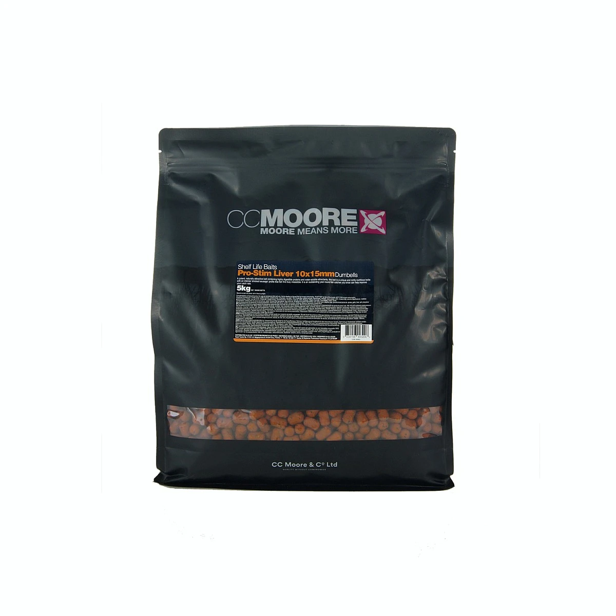 CCMoore Pro-Stim Liver Dumbells - 5kg mărimea 10x15mm/5kg - MPN: 90883 - EAN: 634158443206
