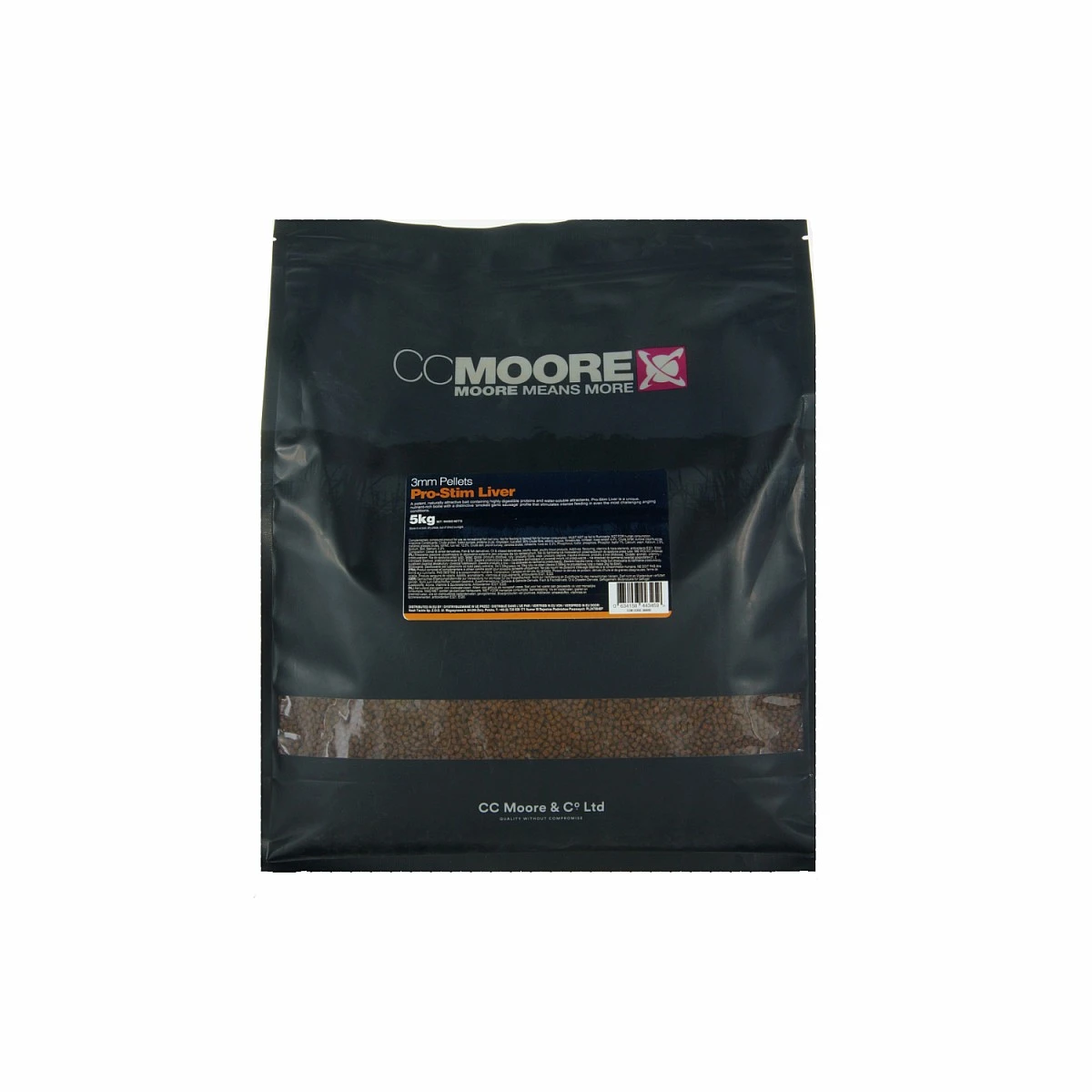 CcMoore Pro-Stim Liver Pelletsdydis 3mm/5kg - MPN: 90895 - EAN: 634158443459