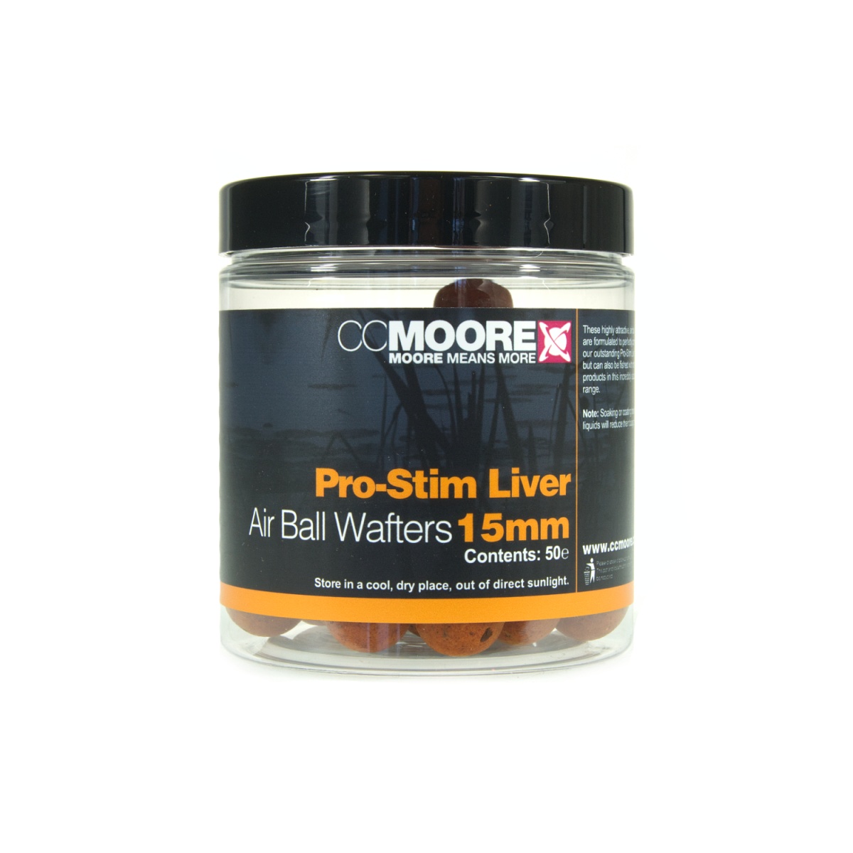CCMoore Pro-Stim Liver Air Ball Waftersrozmiar 15mm - MPN: 90603 - EAN: 634158434167