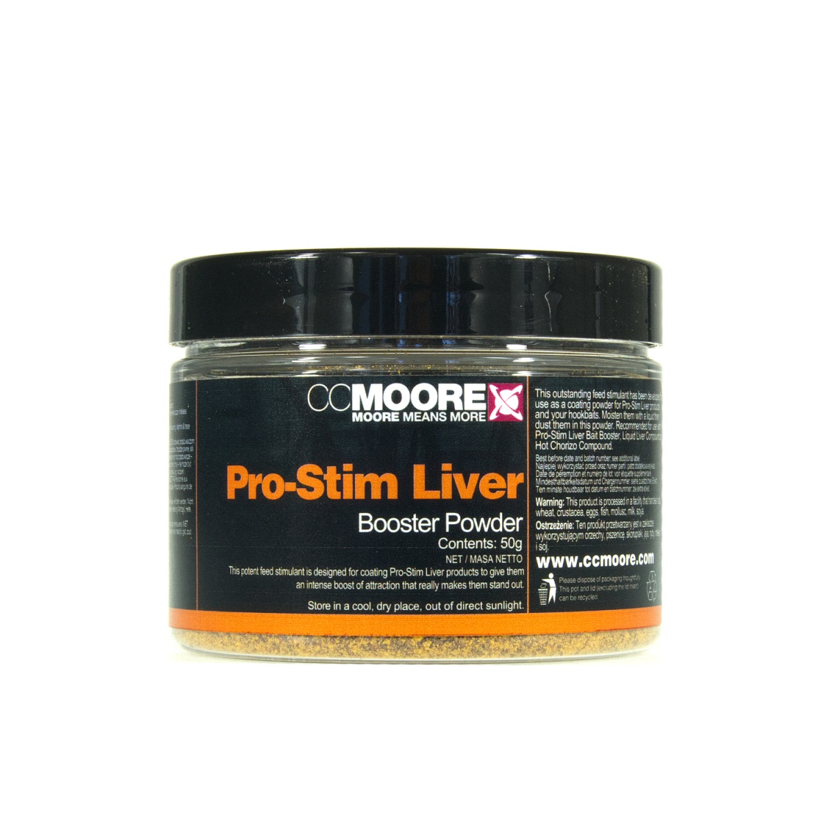 CCMoore Pro-Stim Liver Bait Booster Powderopakowanie 50g - MPN: 90460 - EAN: 634158443565