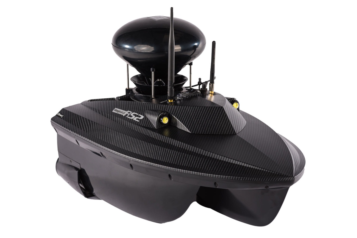 Viking Boat RS2 Carbon - (Echosonda All in One w Pilocie + Rozrzutnik Zanęty)kolor Carbon - MPN: RS2-C-G-Br03-T - EAN: 5907195285012