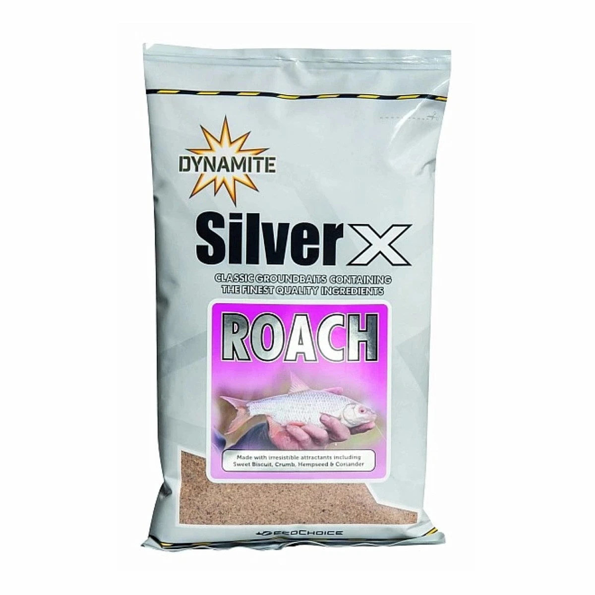 DynamiteBaits Silver X Roach Groundbaitpakavimas 900g - MPN: SX505 - EAN: 5031745105557