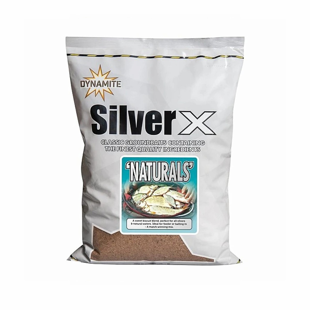 DynamiteBaits Silver X Naturals GroundbaitVerpackung 1.8kg - MPN: SX533 - EAN: 5031745226986
