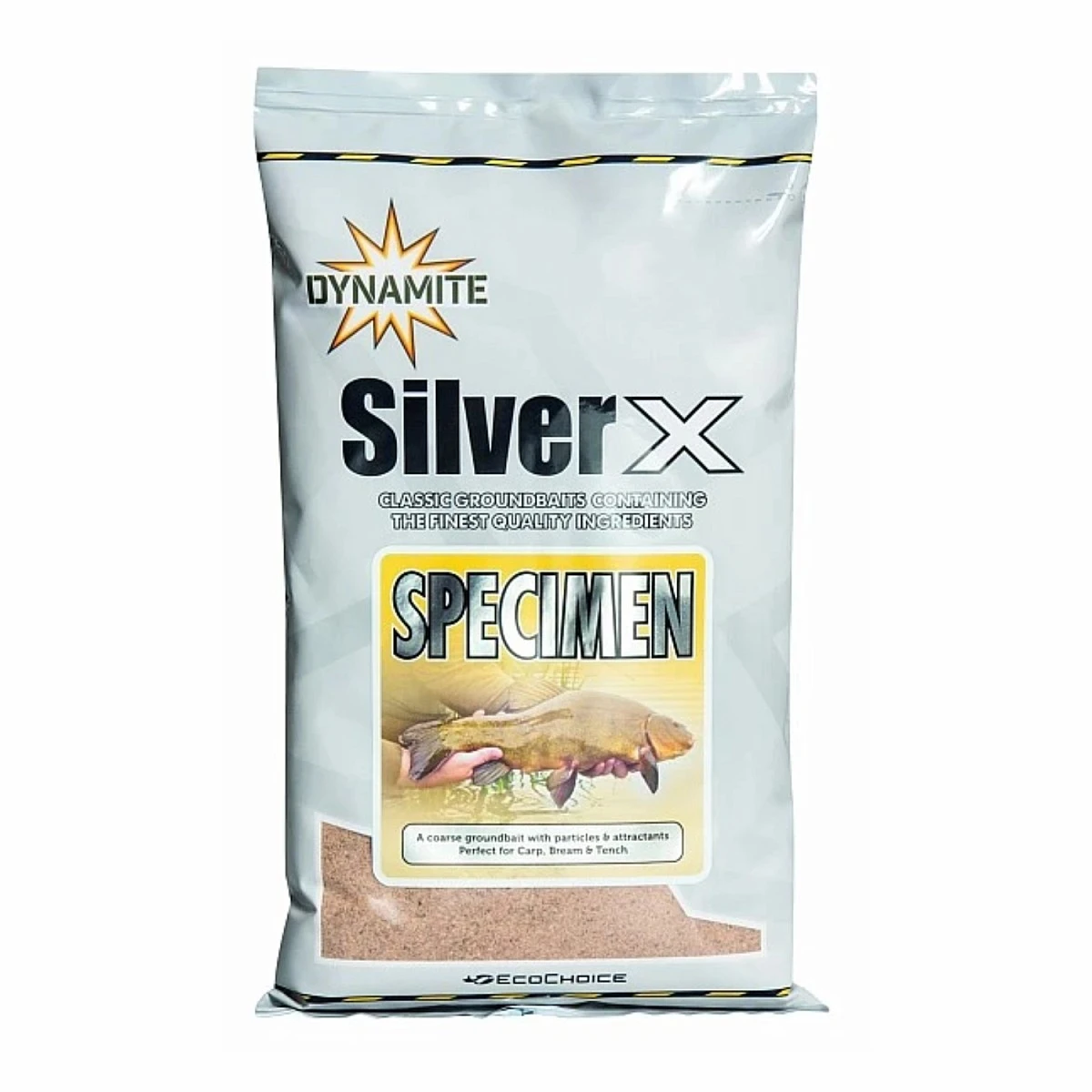 DynamiteBaits Silver X Specimen Groundbait emballage 900g - MPN: SX525 - EAN: 5031745105694