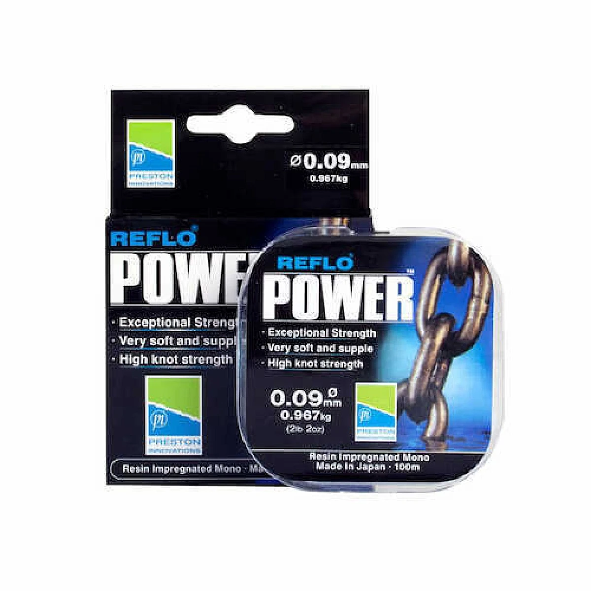 Preston Innovations Reflo Power 0.24mm/5kg/11lbtyp 0.24mm/5kg/11lb - MPN: P0270014 - EAN: 5055977464428