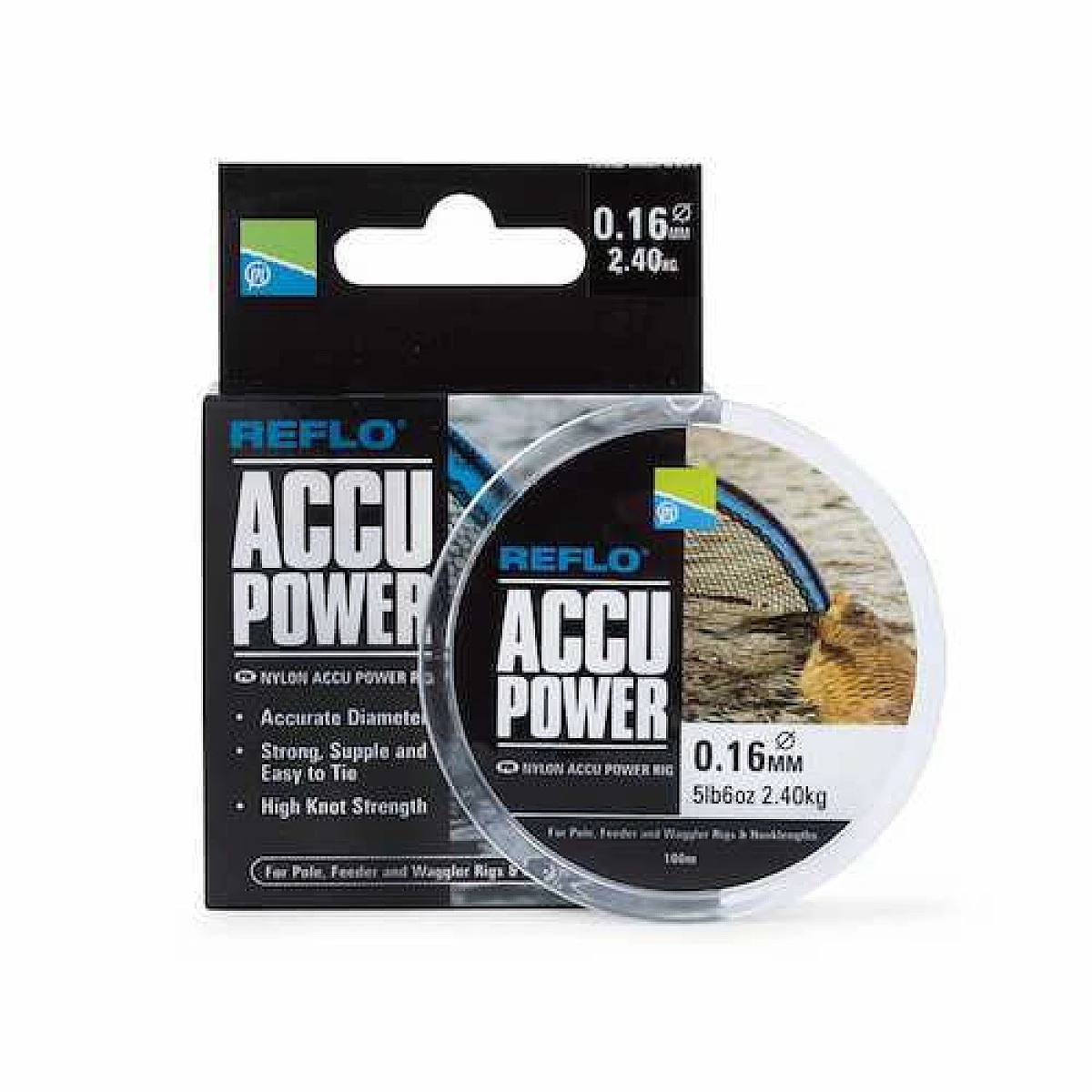 Preston Innovations Reflo Accu Power 0.22mm/4.48kg/9lb 14oztipo 0.22mm/4.48kg/9lb 14oz - MPN: P0270032 - EAN: 5055977481982