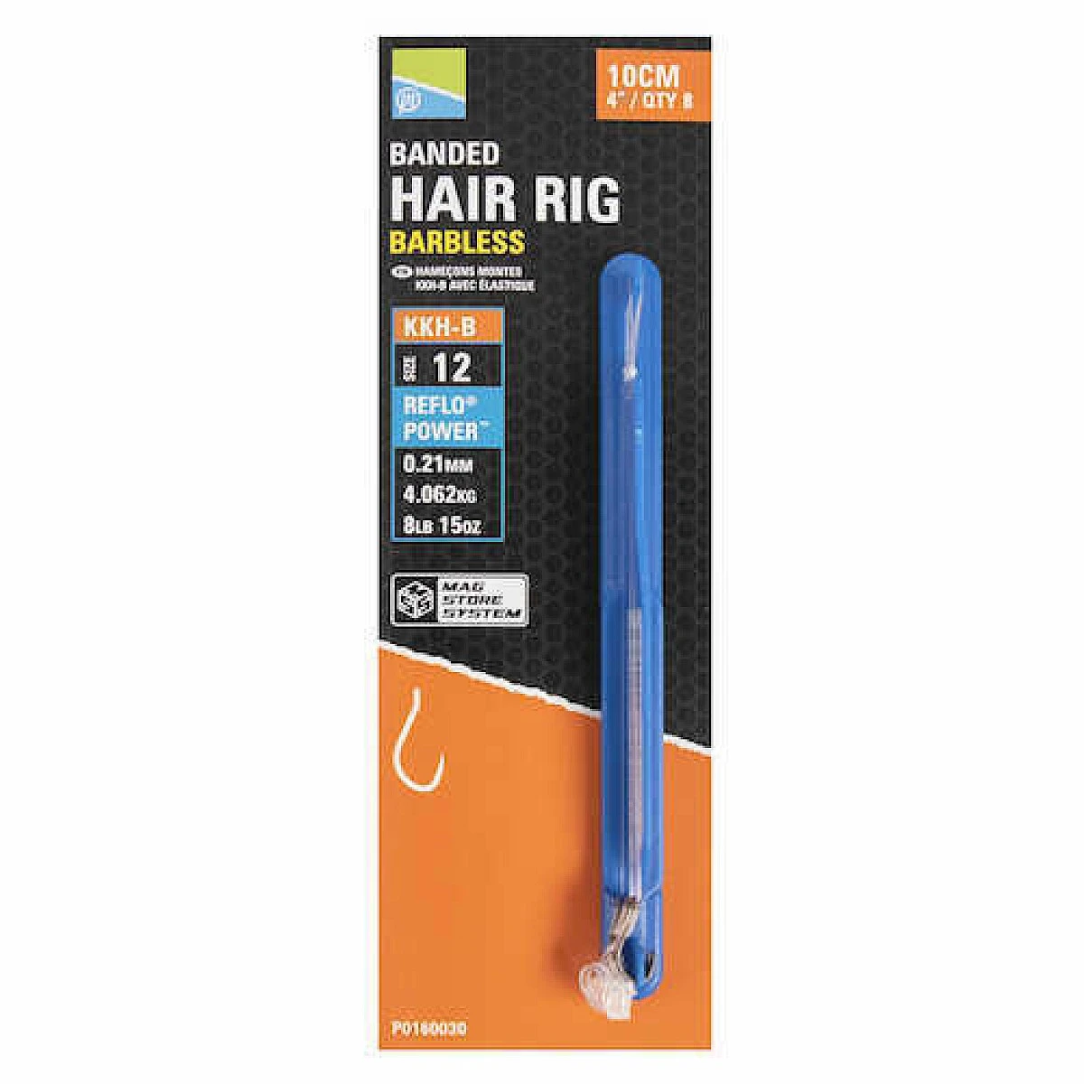 Preston Innovations KKH-B Banded Hair Rig Barbless - 10cm 16 / 0.19mm (3.36kg) / 10cmmisurare 16 / 0.19mm (3.36kg) / 10cm - MPN: P0160032 - EAN: 5056317701654