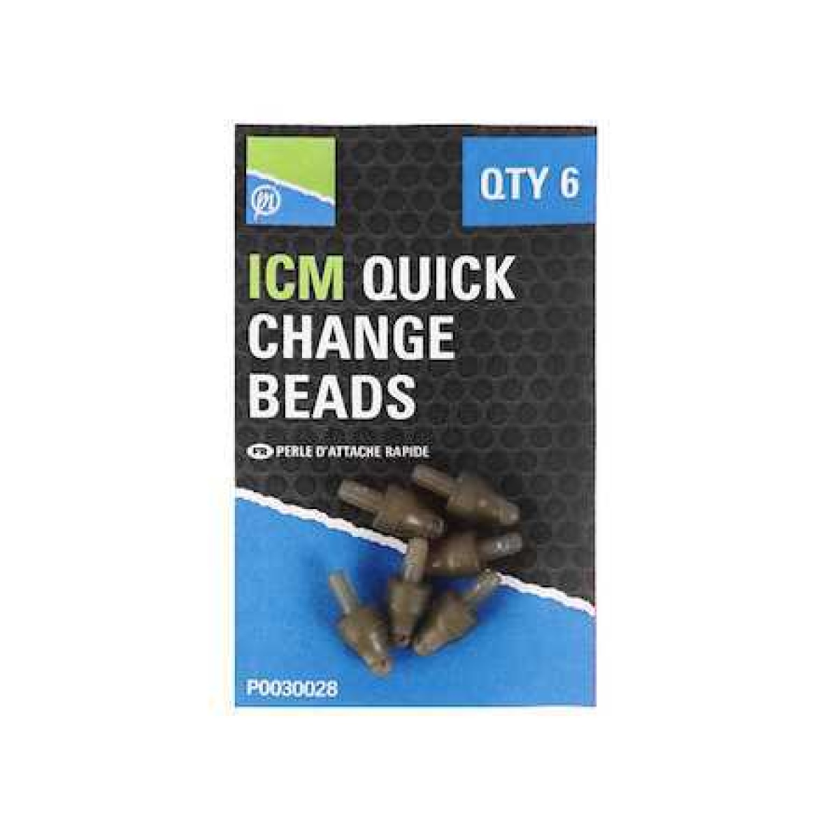 Preston Innovations ICM In-Line Quick Change Bead - MPN: P0030028 - EAN: 5055977480459