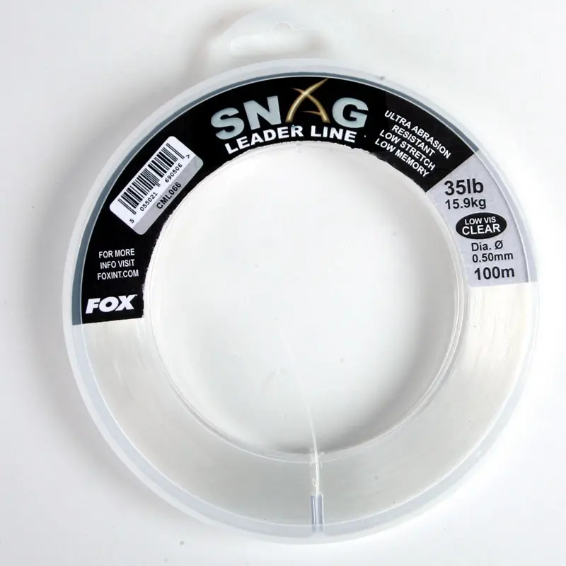 Fox Snag Leader Clearprůměr 0,60mm / 45lb - MPN: CML067 - EAN: 5055021690513