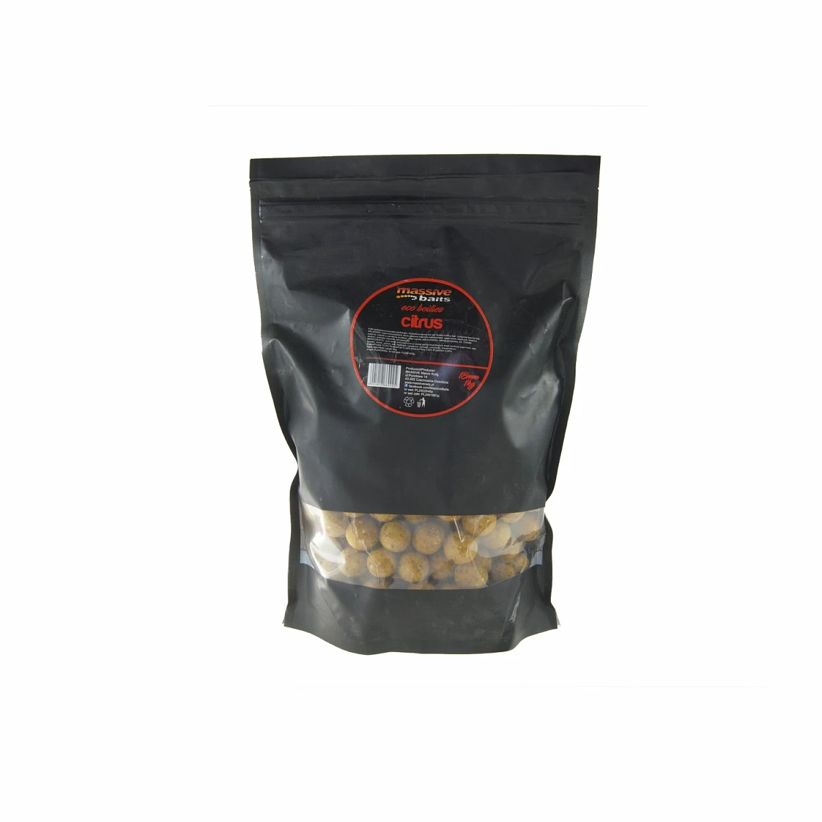MassiveBaits Eco Boilies - Citrusambalaj 18 mm / 1 kg - MPN: ECO24.1 - EAN: 5901912669925