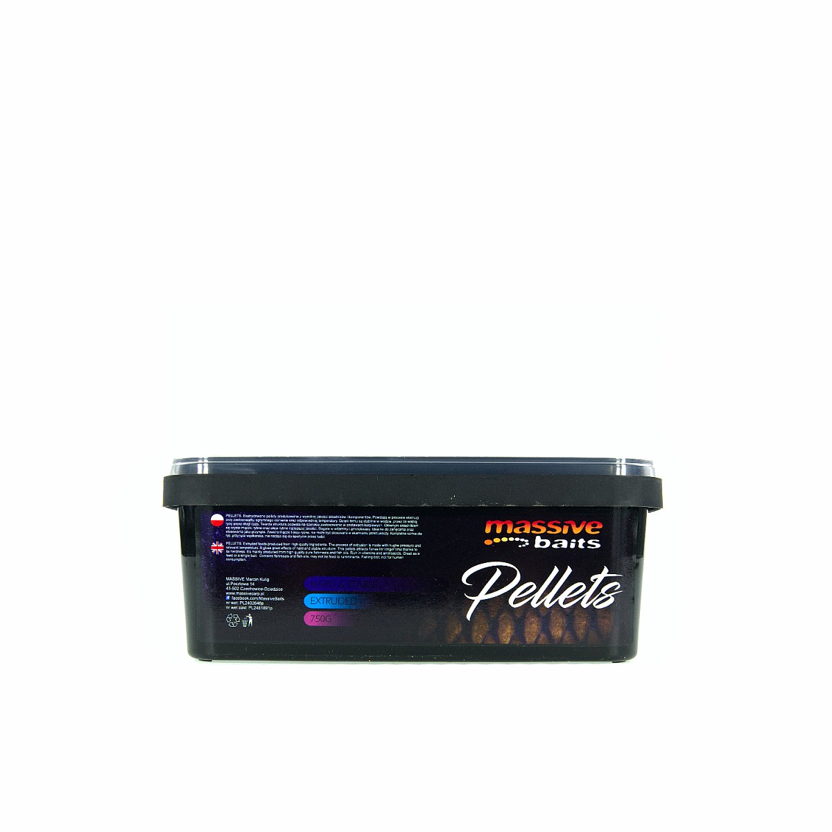 MassiveBaits Specials Pellet - Scarlettrozmiar 4.5mm (0.75kg) - MPN: PT090 - EAN: 5901912669611