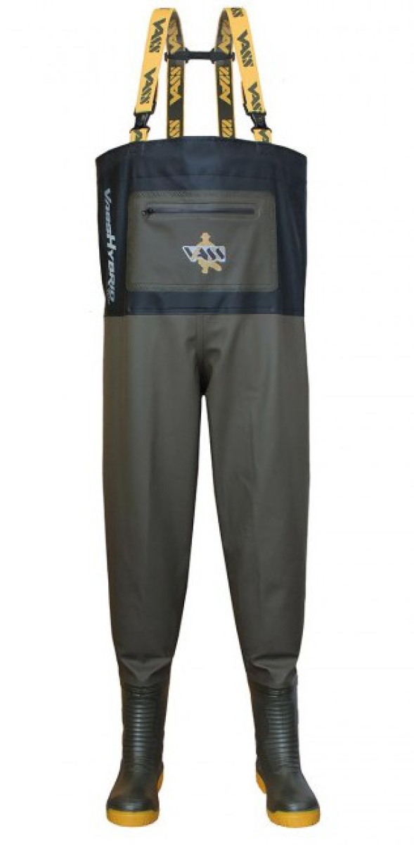 Vass Hybrid 700 Khaki / Black Wader Chestrozmiar 40 (UK6) - MPN: VA735-70HE/78/40