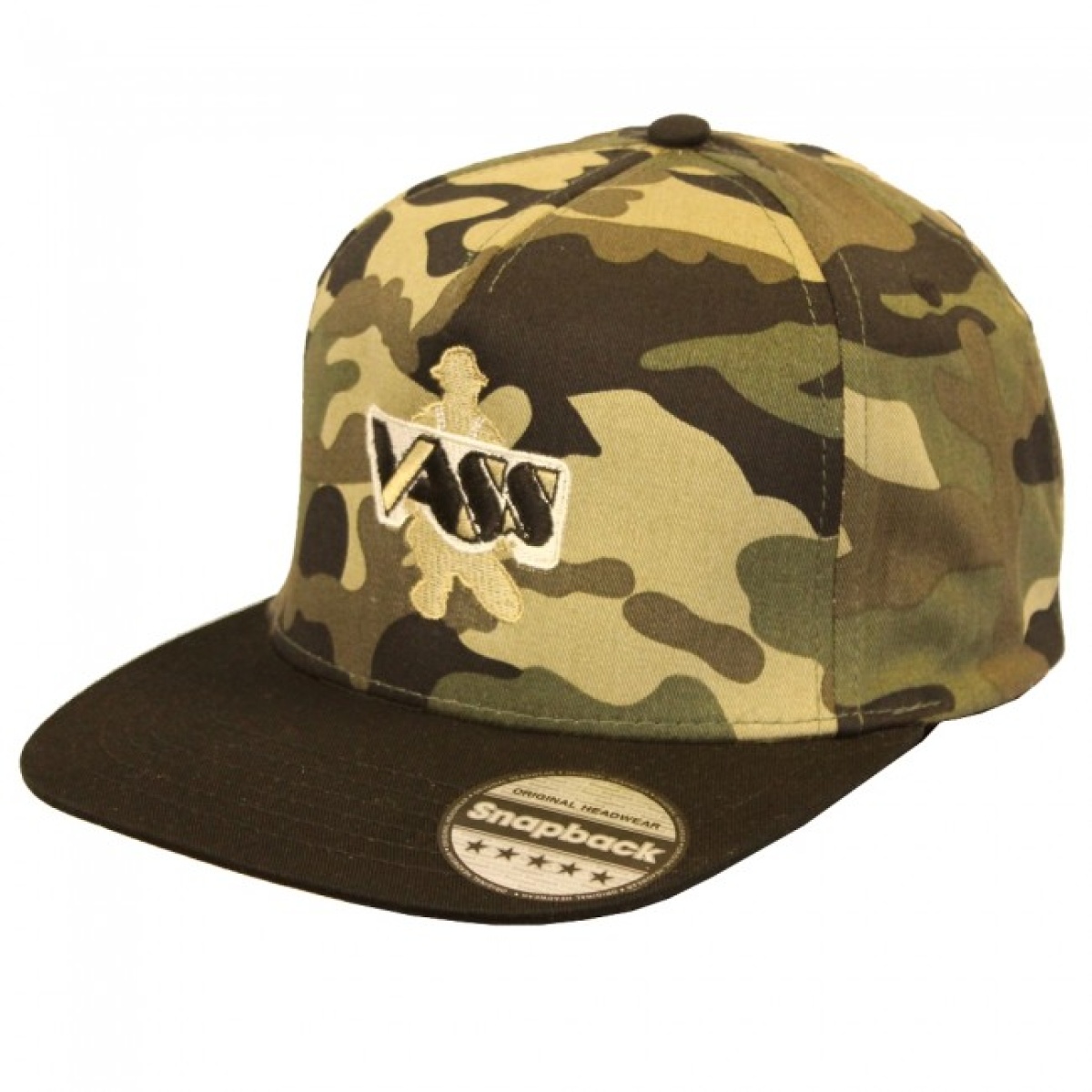 Vass Snapback Green Camo with Black Peakrozmiar One size - MPN: VB691/348 - EAN: 200000084462
