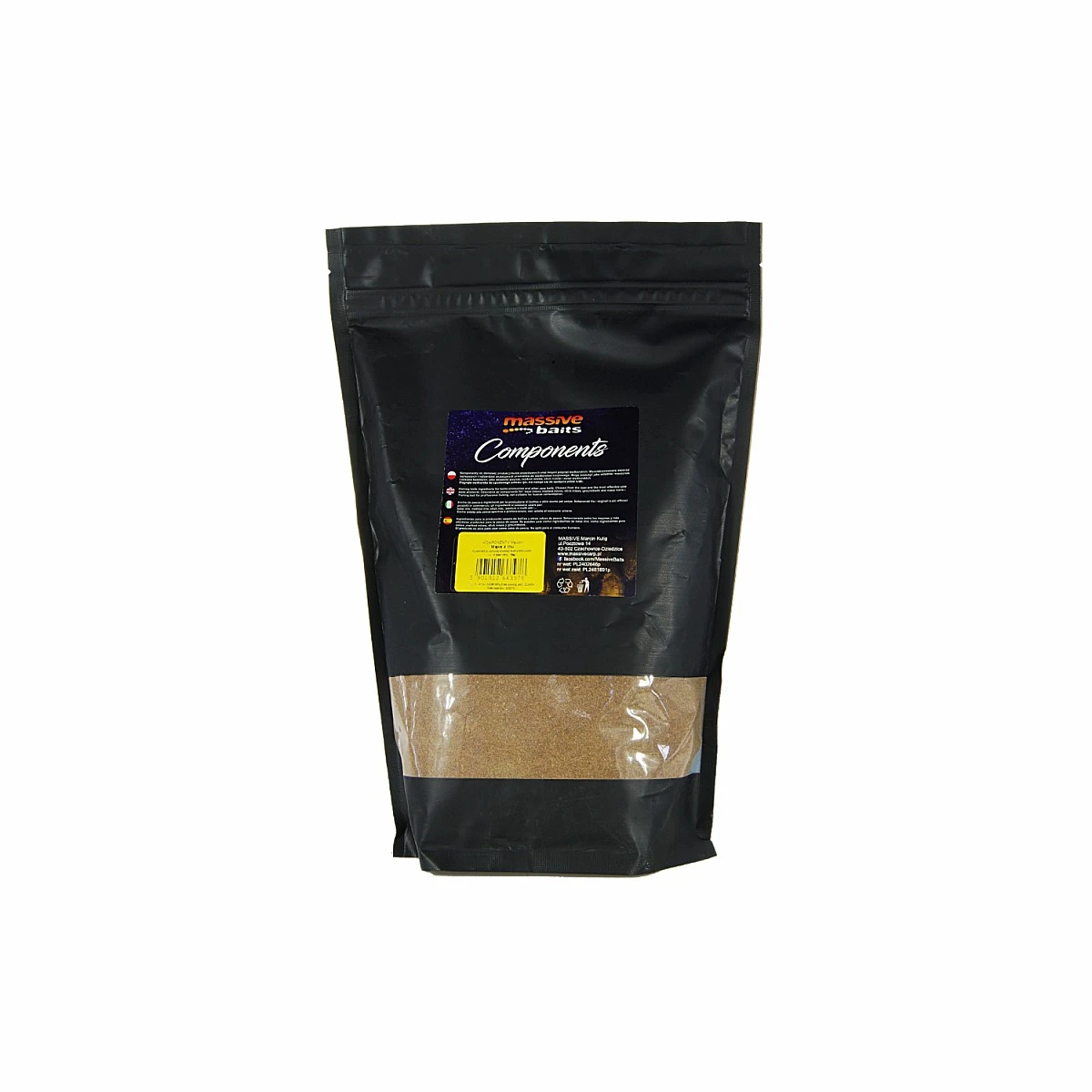 MassiveBaits - Linų miltai - MPN: KP212 - EAN: 5901912663978
