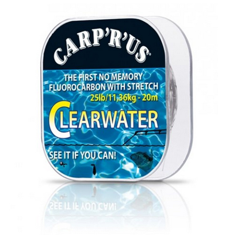 Carprus Clearwater Fluorocarbon 25lb (0.43mm) wytrzymałość