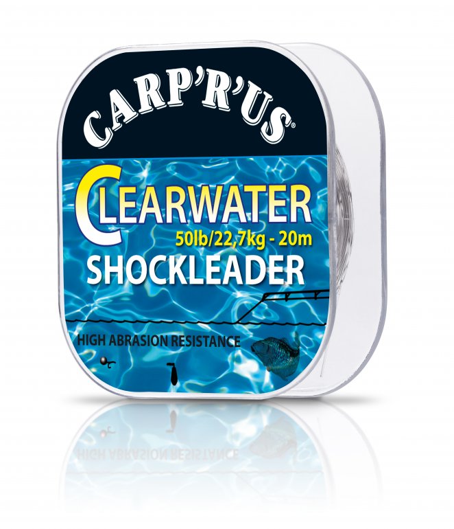 Carprus Clearwater Shockleader 50lb wytrzymałość