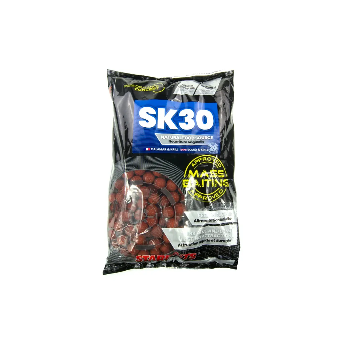 Starbaits PC SK30 Mass Baitingambalaj 20mm/3kg - MPN: 81821 - EAN: 3297830818210