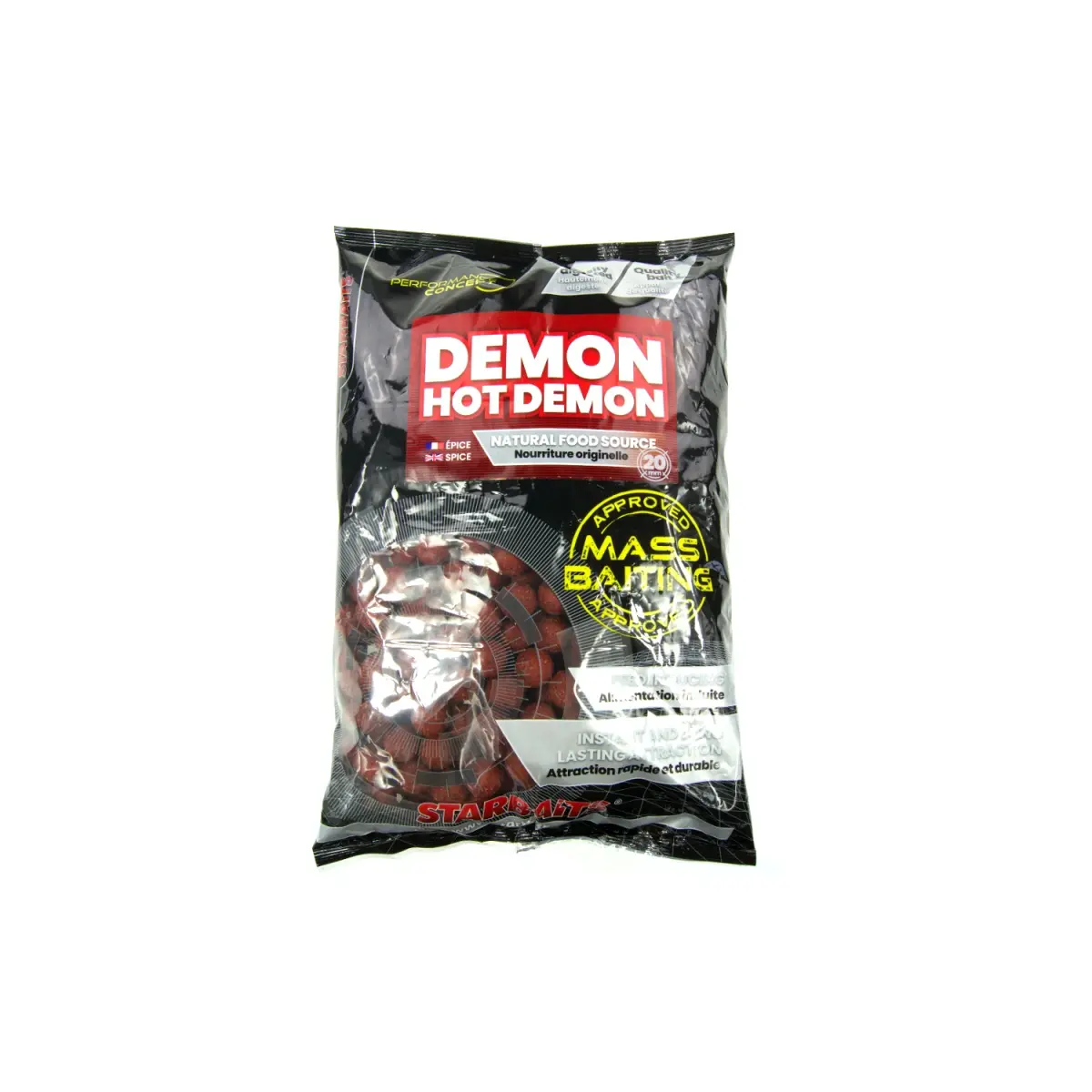 Starbaits PC Demon Hot Demon Mass Baitingambalaj 20mm/3kg - MPN: 81828 - EAN: 3297830818289
