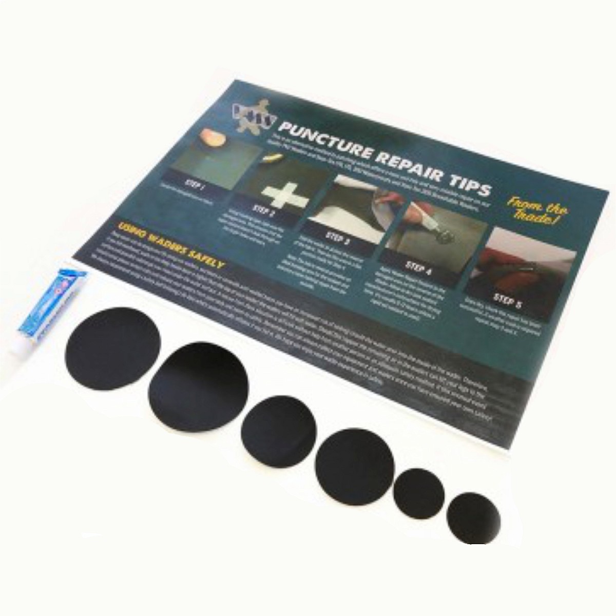 Vass Wader Repair Tips - MPN: RK2 - EAN: 200000084431