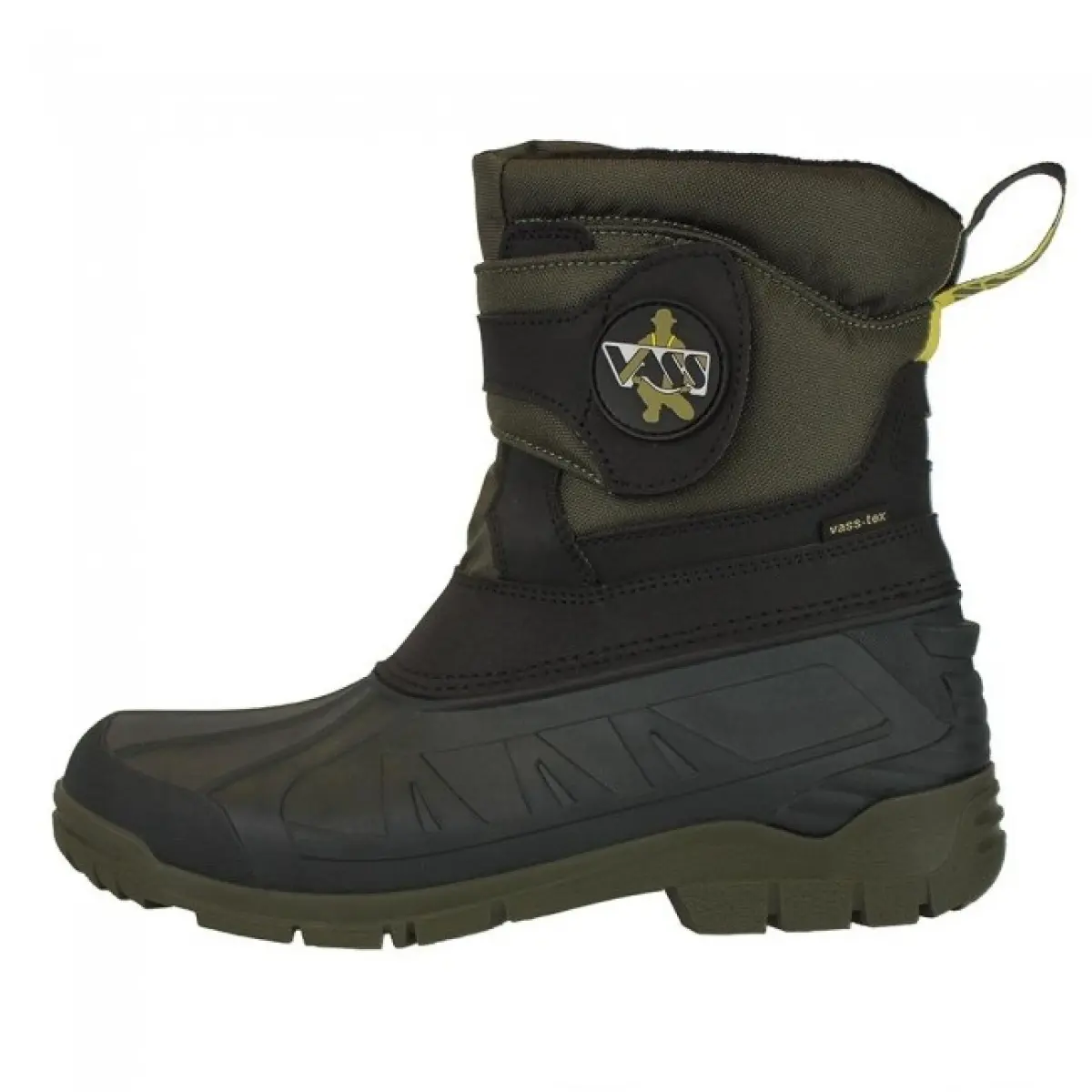 Vass Fleece Lined Boot with Strap (Black & Green) 45/46 (UK11)velikost 45/46 (UK11) - MPN: VS150-50/82/45